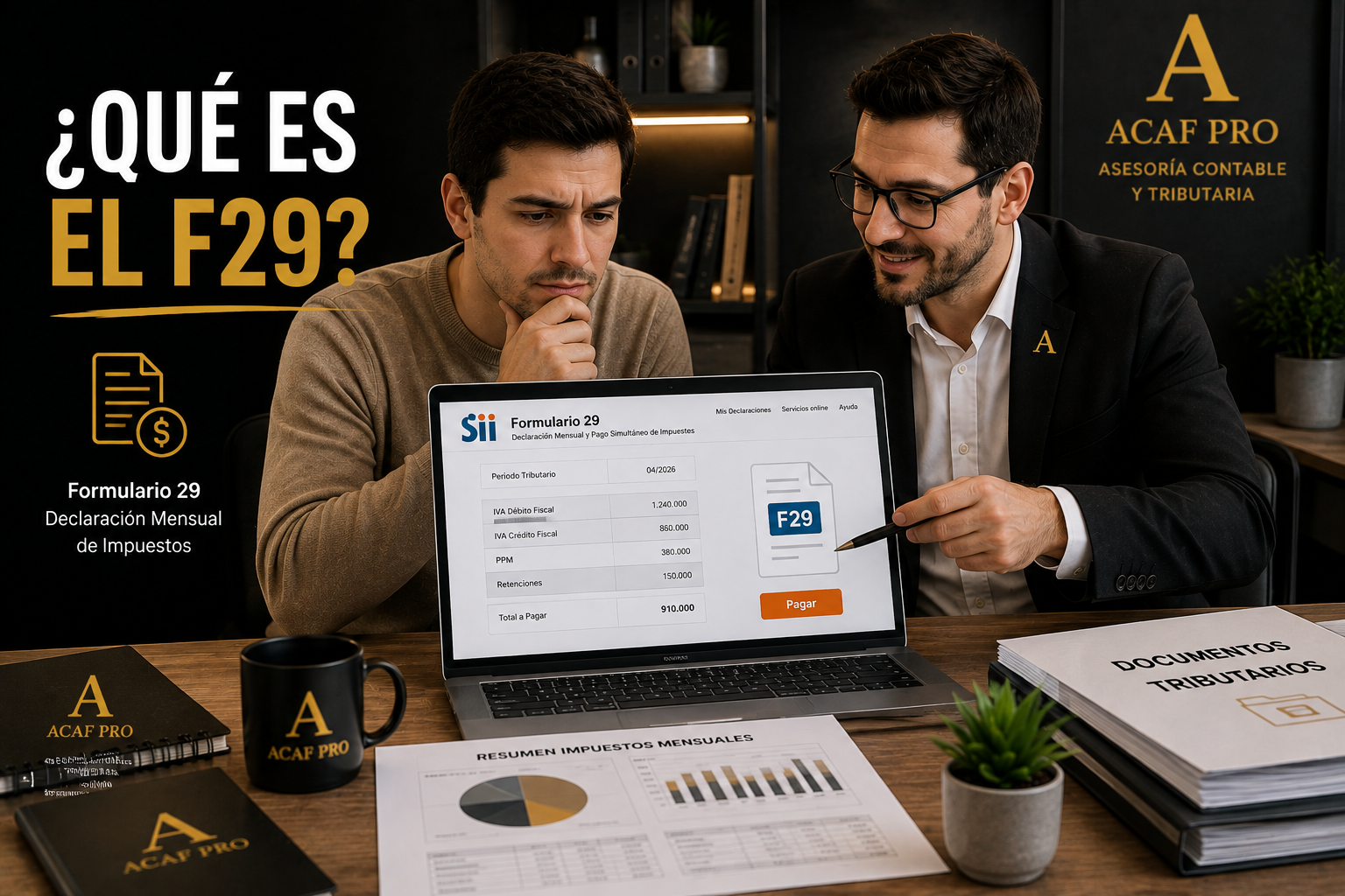 Formulario 29 F29 en Chile